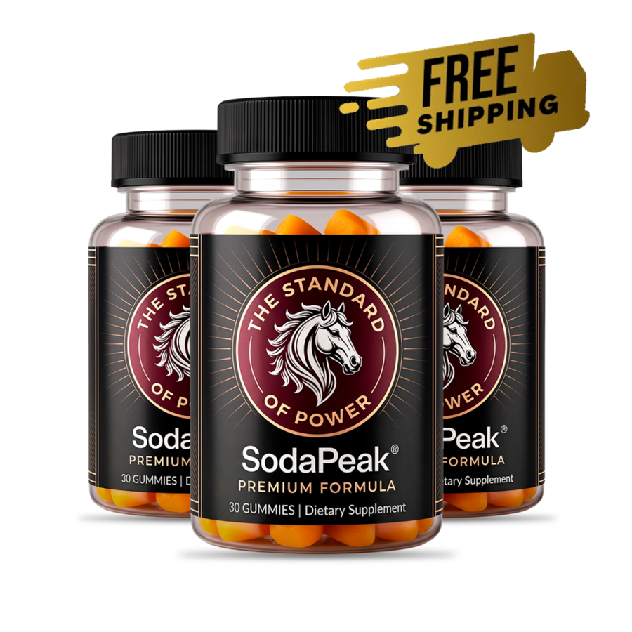 SodaPeak men's energy and vitality gummies