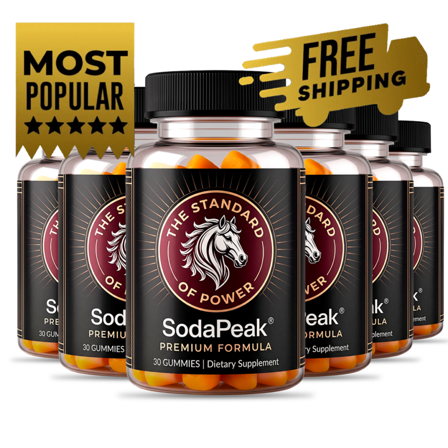 SodaPeak 6 bottles